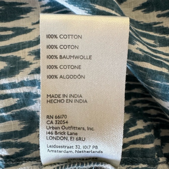 Pilcro Voile Surf Ikat Top - Picture 12 of 12